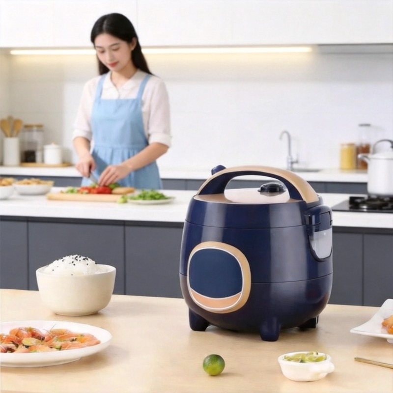 Baby Food Stew - 220V Portable Mini Rice Cooker Multifunctional