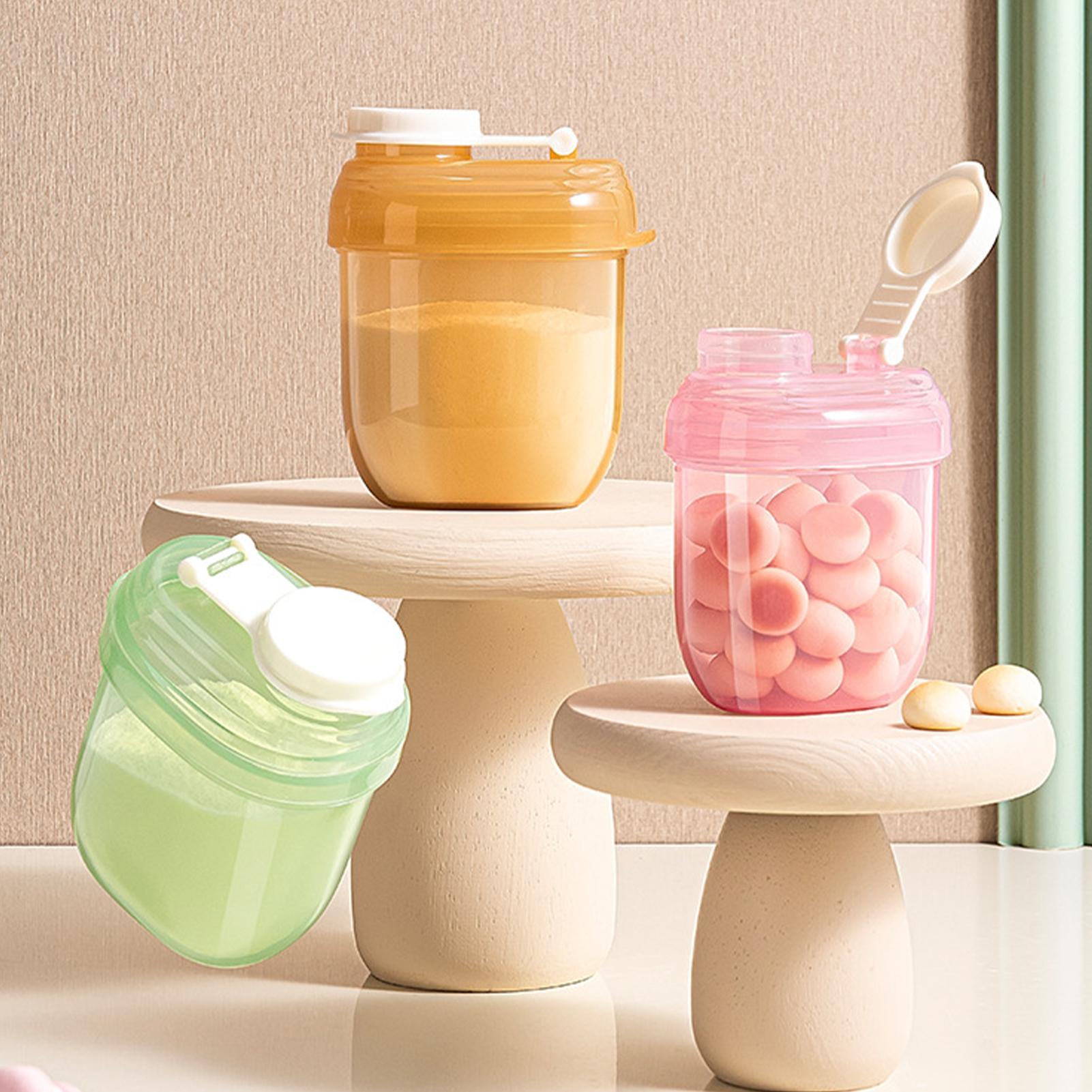 Feeding Baby Food - Formula Dispenser Portable Milk Powder Container