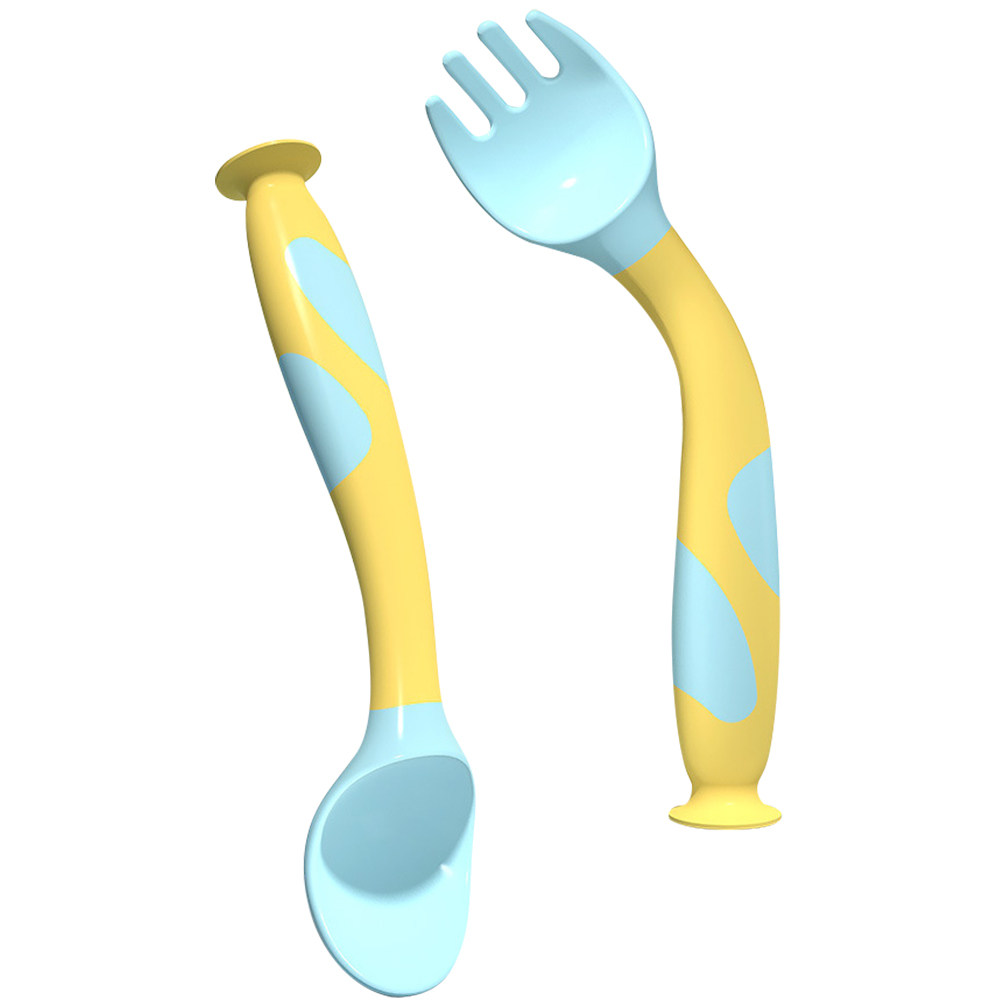 Baby Food Utensils Set - 1Set Toddler Utensil Set Babies Chopsticks