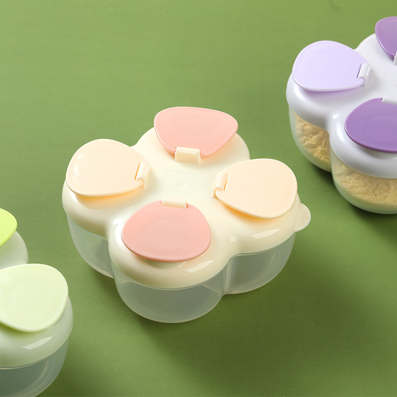 Portable Clover 4-Compartment  - Baby Food Glass Jars ulasan dan harga