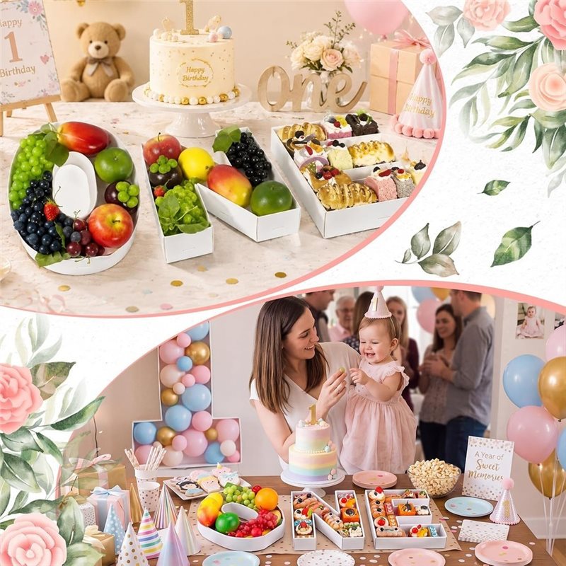 ABGH-ONE Fillable Charcuterie  - Baby Food Tray ulasan dan harga