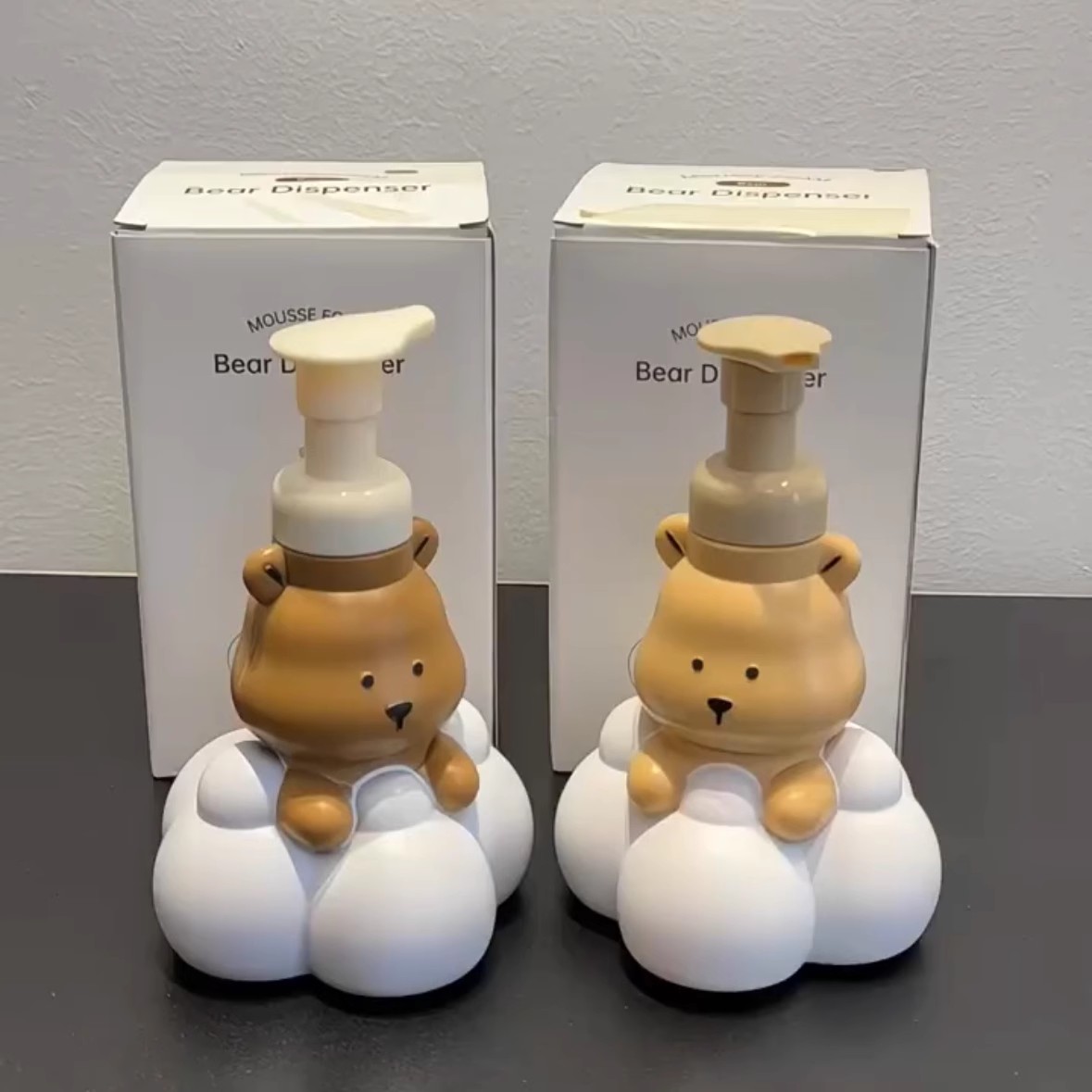 Cute Bear Foam Foam Bottle han - Baby Food Jelly ulasan dan harga