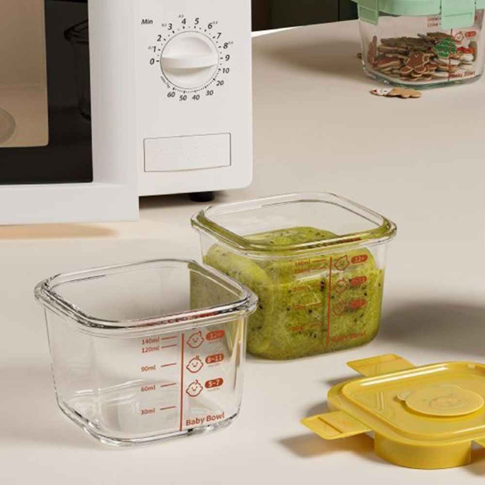 New 170ml Food Storage Box Fro - Baby Food Glass Jars ulasan dan harga