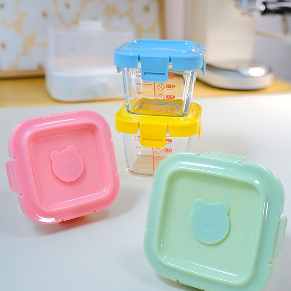New 170ml Food Storage Box Fro - Baby Food Glass Jars ulasan dan harga