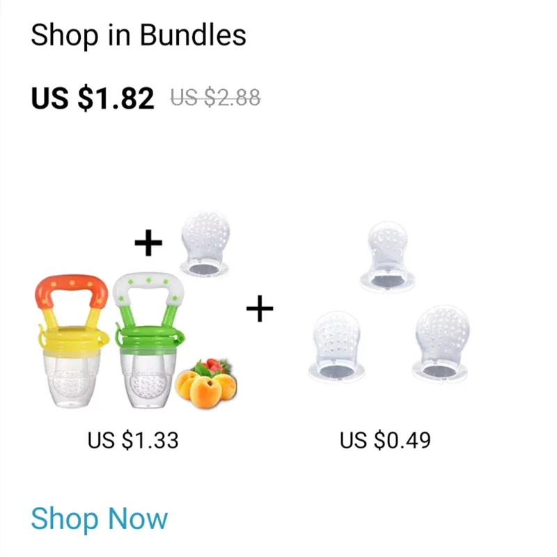 Fresh Food Nibbler Baby Pacifi - Baby Food Net Feeder ulasan dan harga