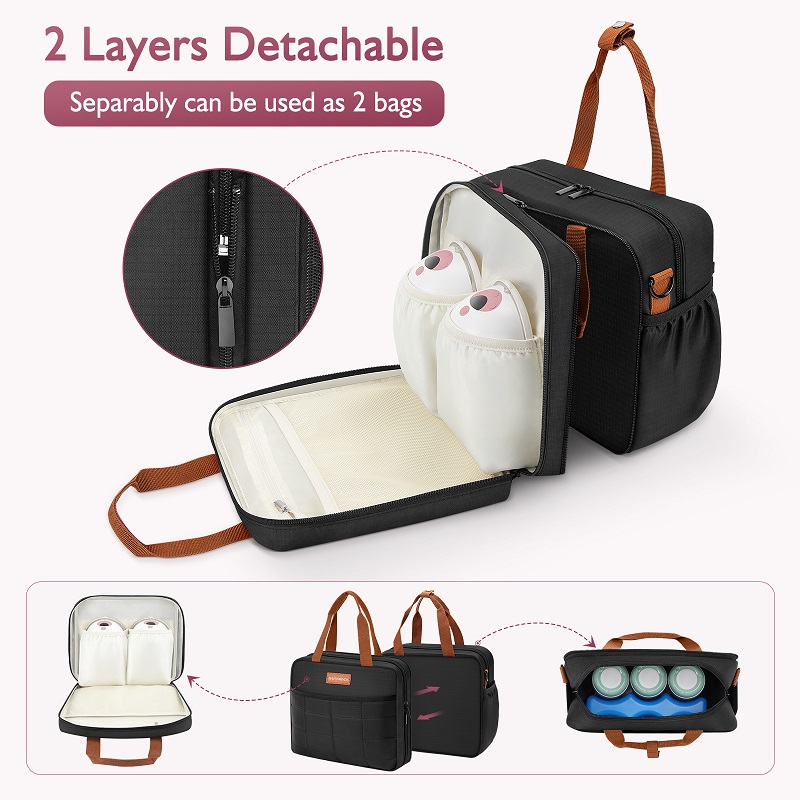 Detachable Breast Pump Bag wit - Baby Food Stuff ulasan dan harga