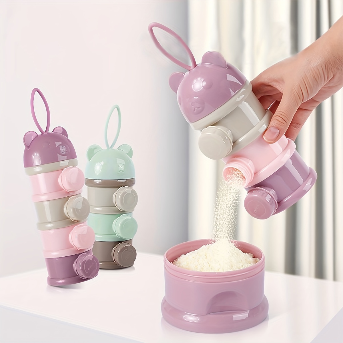 Large Capacity Baby Milk Powde - Baby Food Stuff ulasan dan harga
