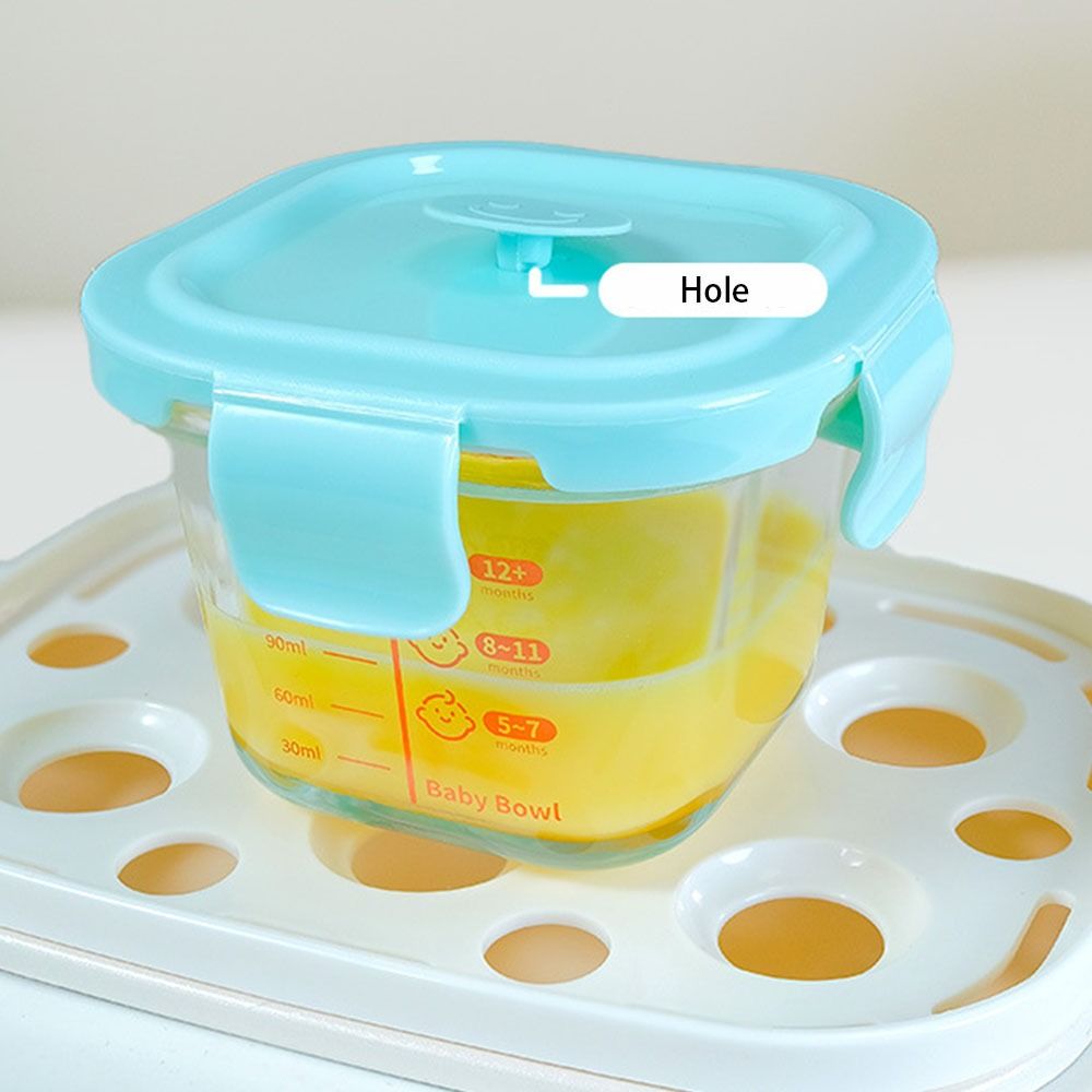 Simple 170ml Food Storage Box  - Baby Food Glass Jars ulasan dan harga
