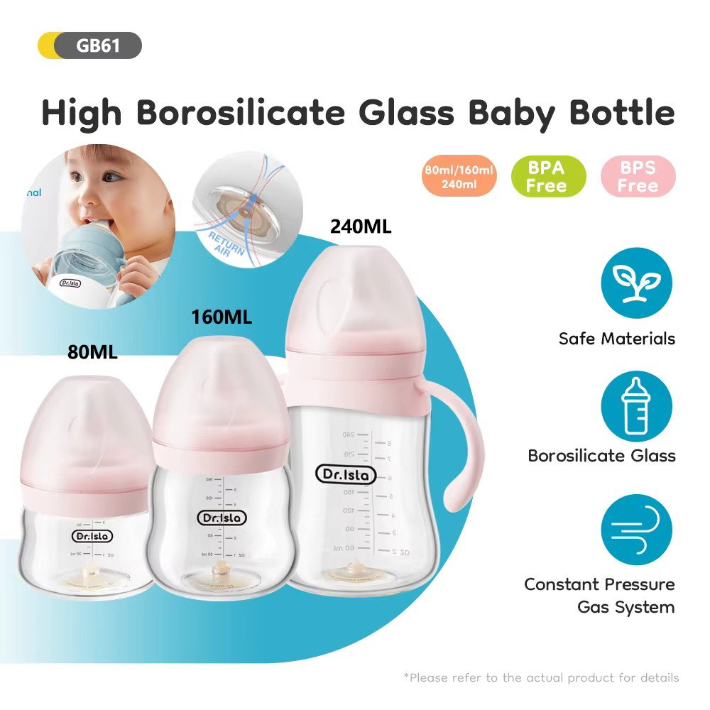Newborn Feeding Glass Bottles  - Baby Food Glass Jars ulasan dan harga
