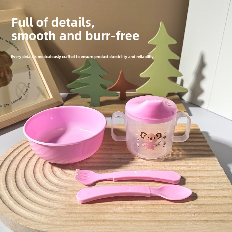 4-piece Set of Baby Food and F - Baby Food Utensils Set ulasan dan harga