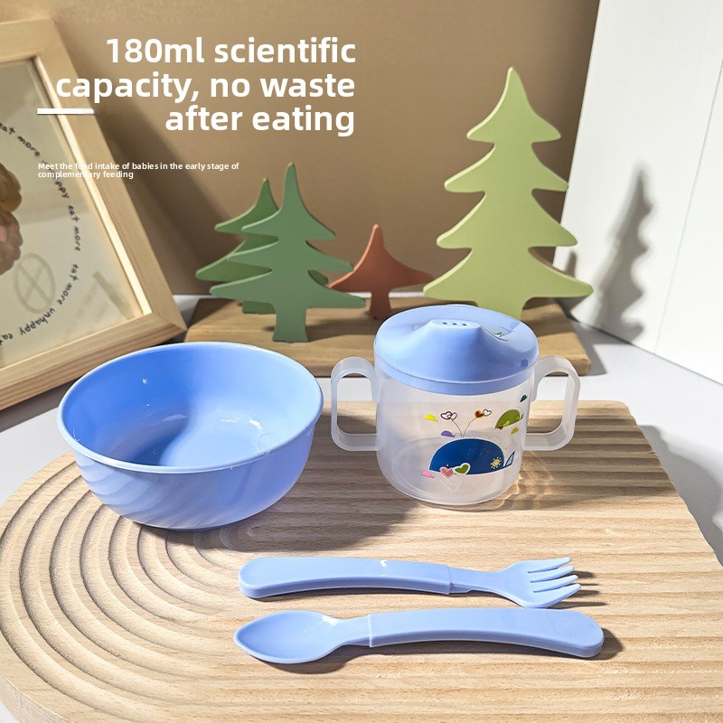 4-piece Set of Baby Food and F - Baby Food Utensils Set ulasan dan harga