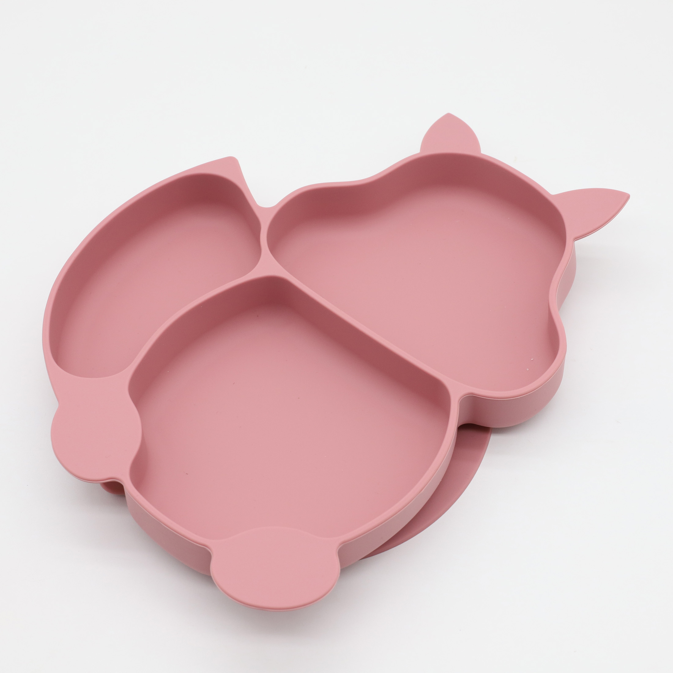 3pcs silicone squirrel dinner  - Baby Food Utensils Set ulasan dan harga
