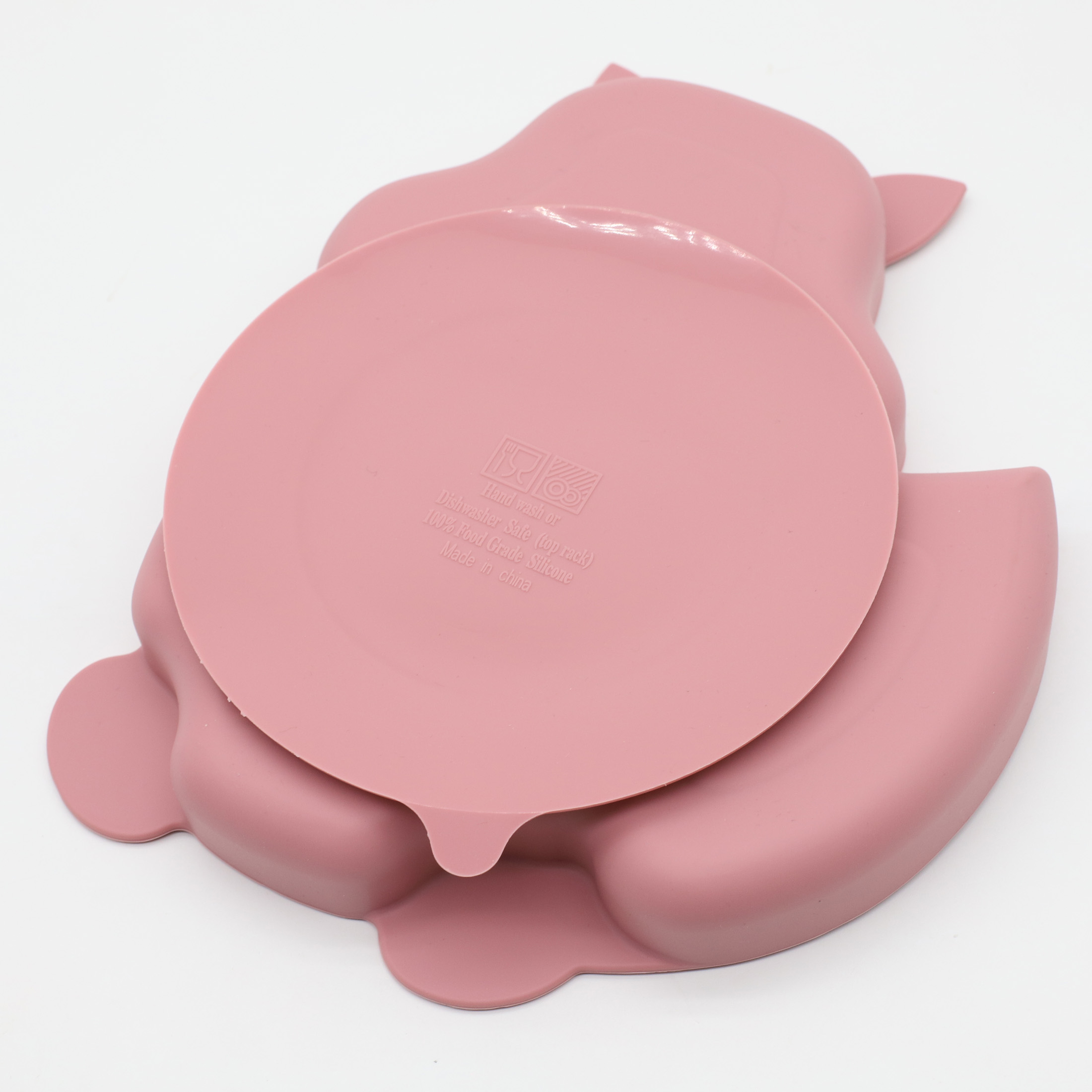 3pcs silicone squirrel dinner  - Baby Food Utensils Set ulasan dan harga