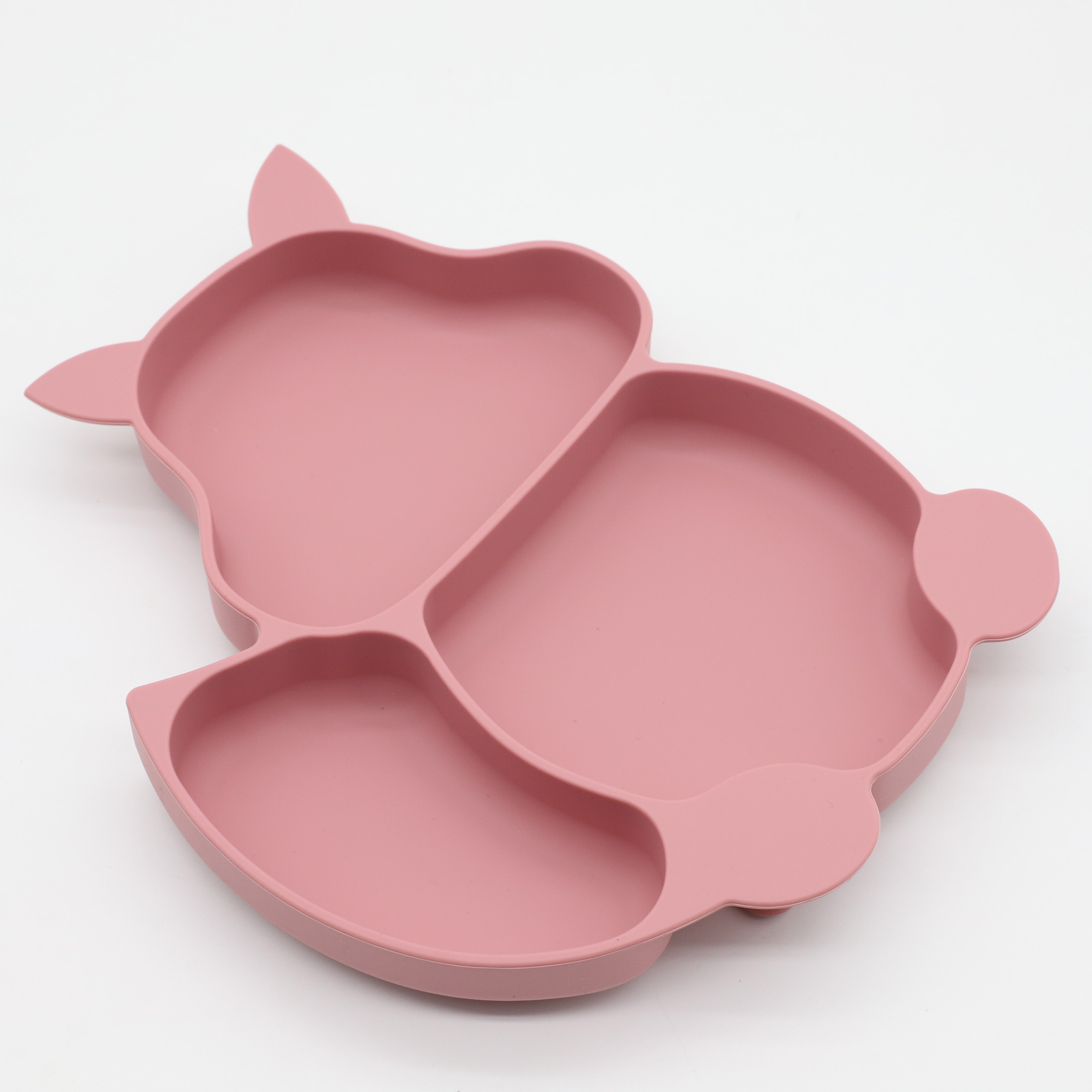 3pcs silicone squirrel dinner  - Baby Food Utensils Set ulasan dan harga