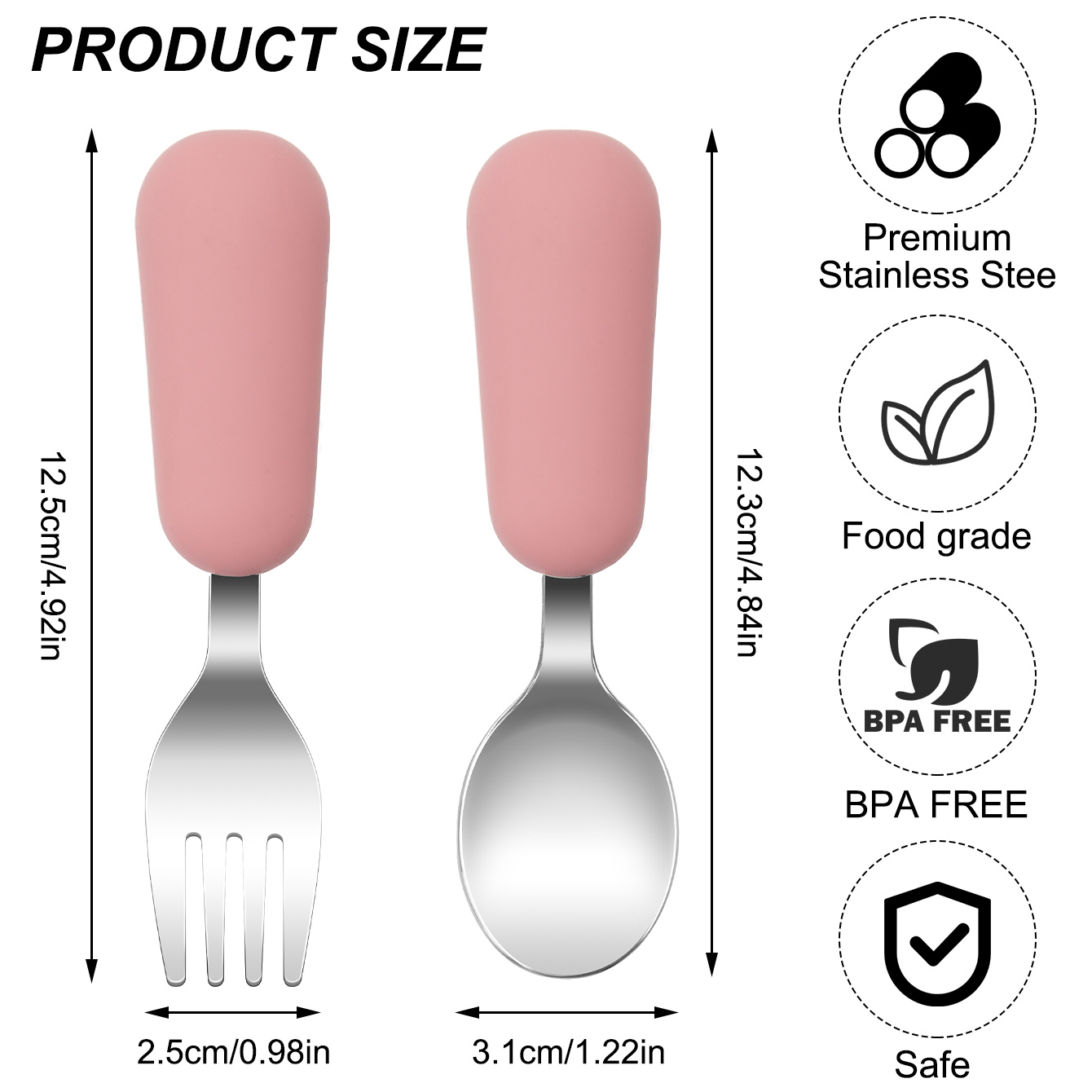 Color Kids 2PCS Stainless Stee - Baby Food Lunch ulasan dan harga