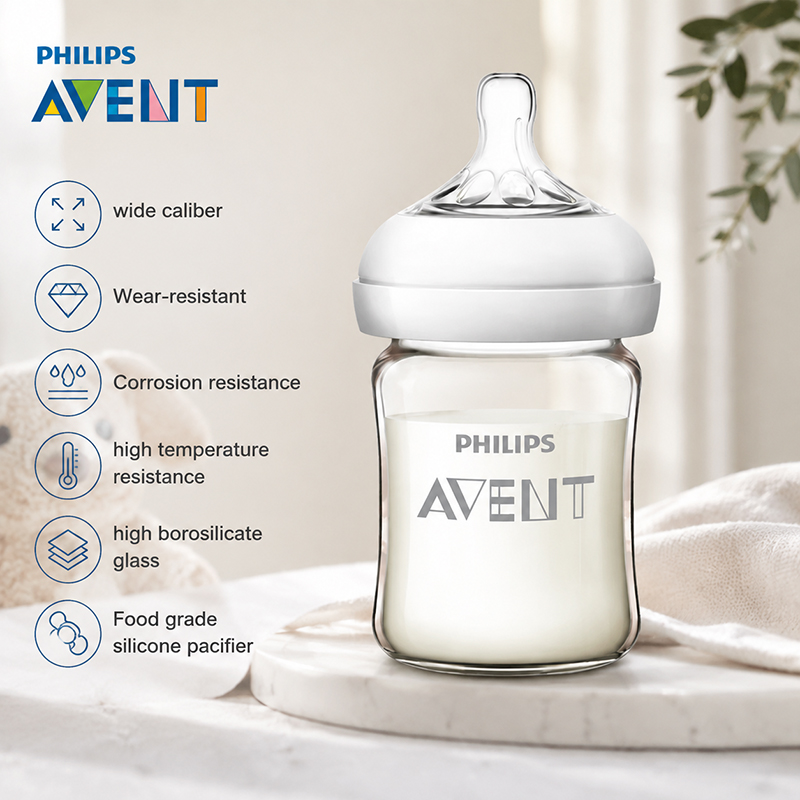 Avent Newborn Baby Bottle SCF6 - Baby Food Glass Jars ulasan dan harga