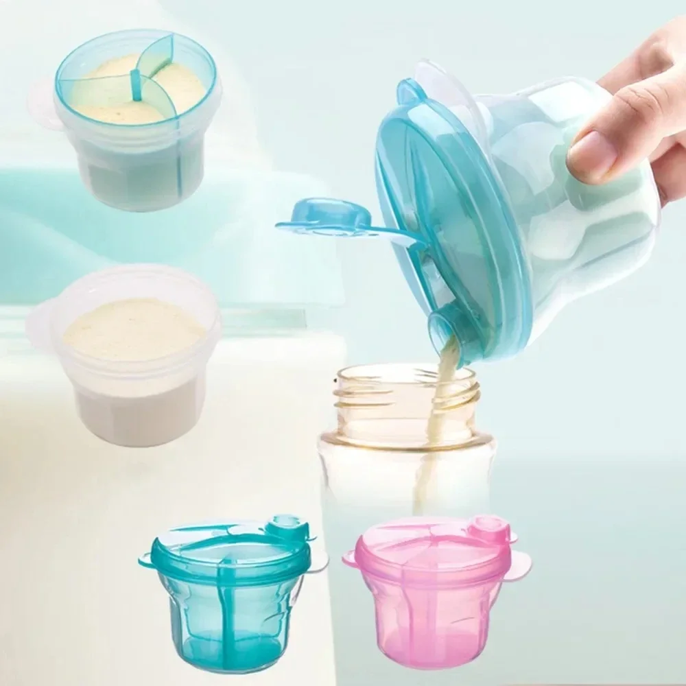 3-grid Portable Formula Dispen - Baby Food Nan ulasan dan harga