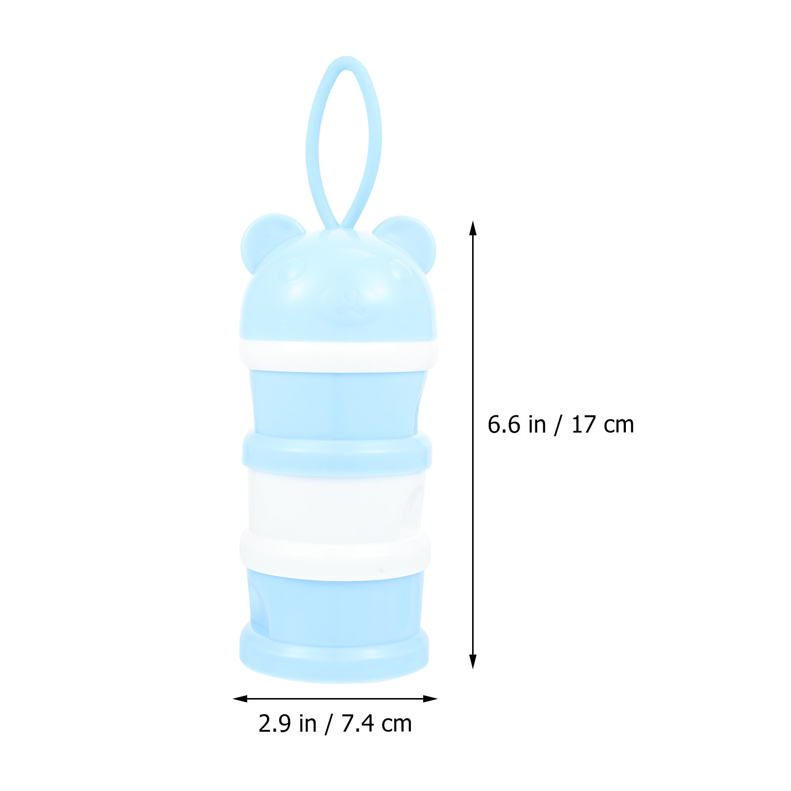 3 Layers Milk Powder Box Porta - Feeding Baby Food ulasan dan harga