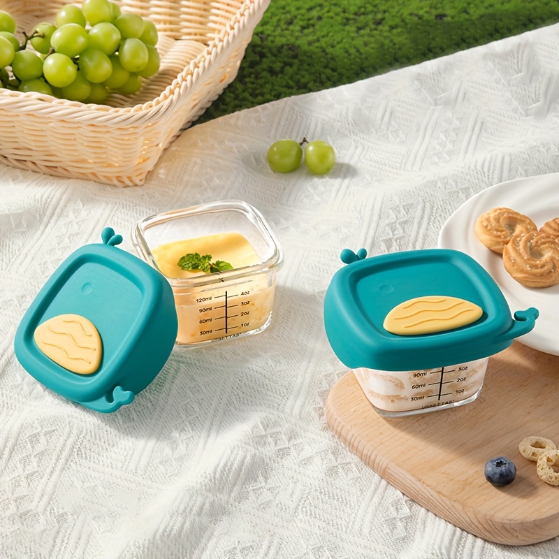 120/180ml Glass Baby Food Cont - Baby Food Glass Jars ulasan dan harga