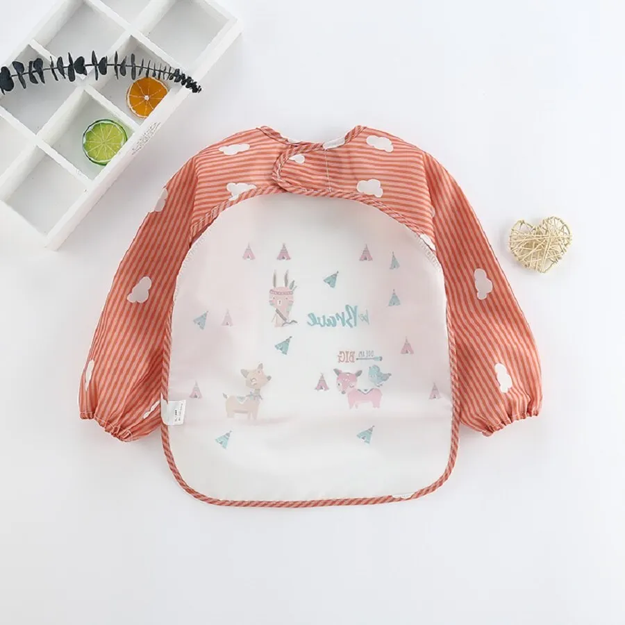 vvocci Baby Protective Coveral - Baby Food Apron ulasan dan harga