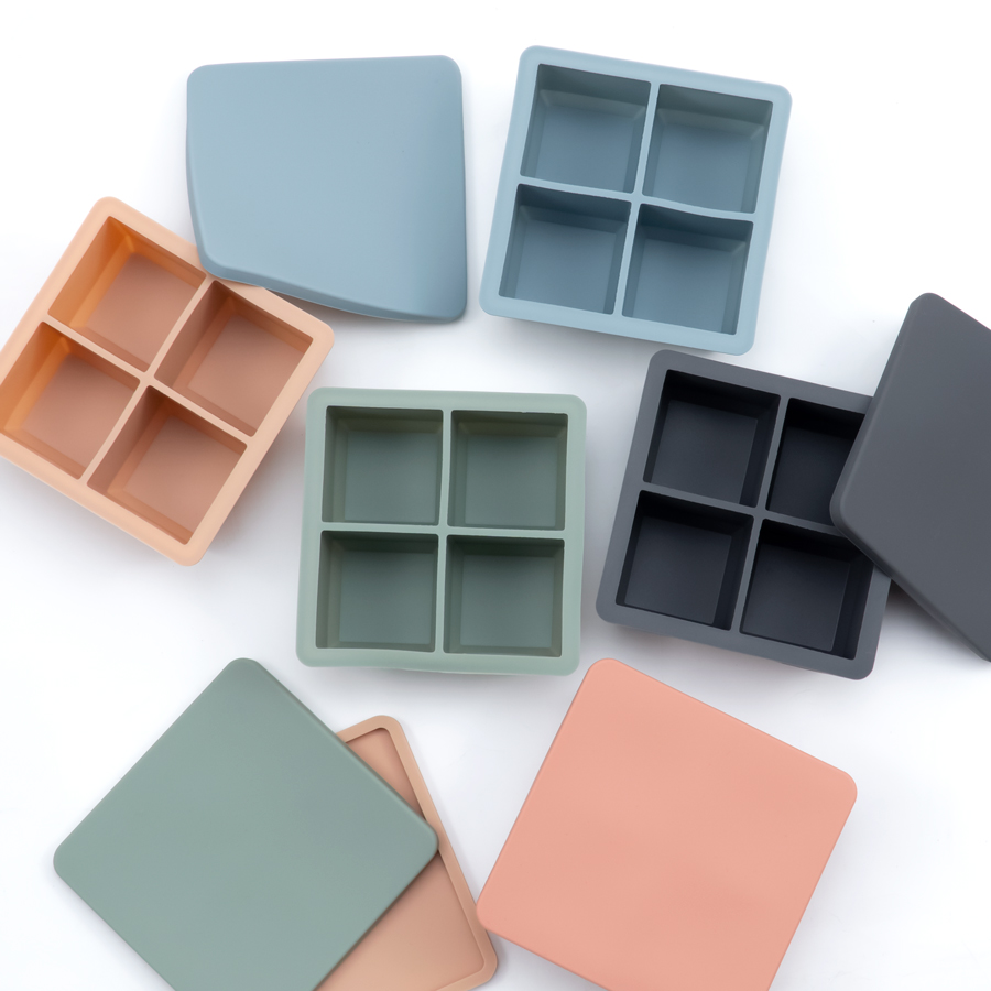 Food Grade Soft Silicone Squar - Baby Food Tray ulasan dan harga