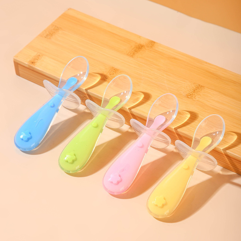 Baby Silicone Spoon, Baby Rice - Baby Food Lunch ulasan dan harga
