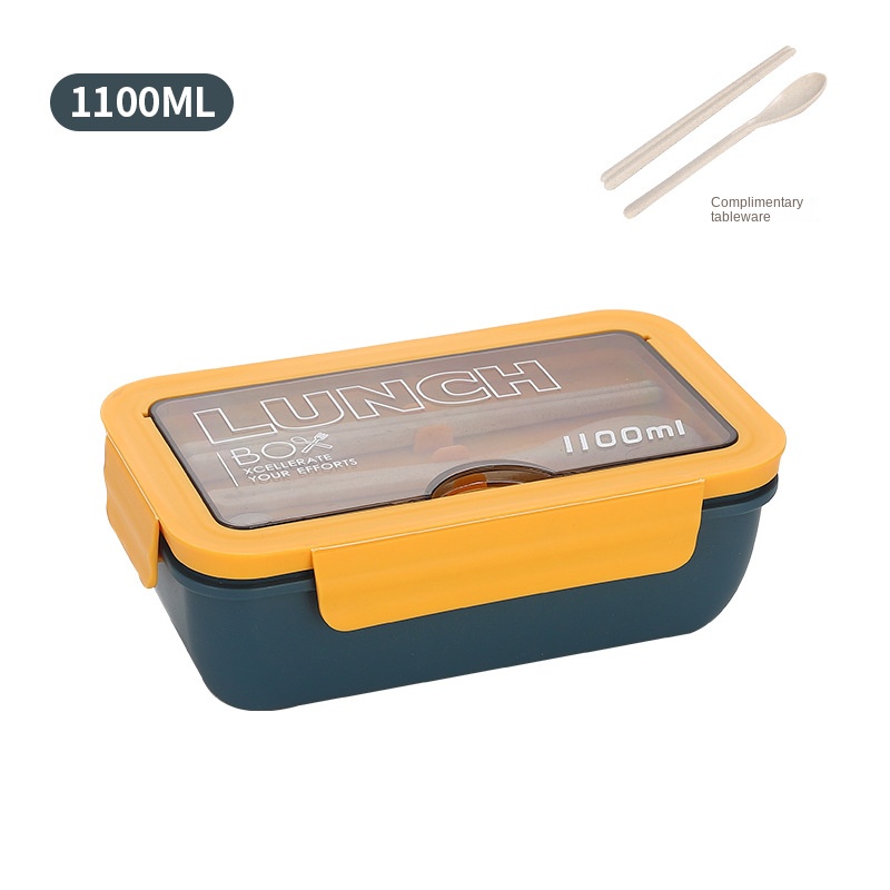1100ML Microwave Lunch Box wit - Baby Food Lunch ulasan dan harga