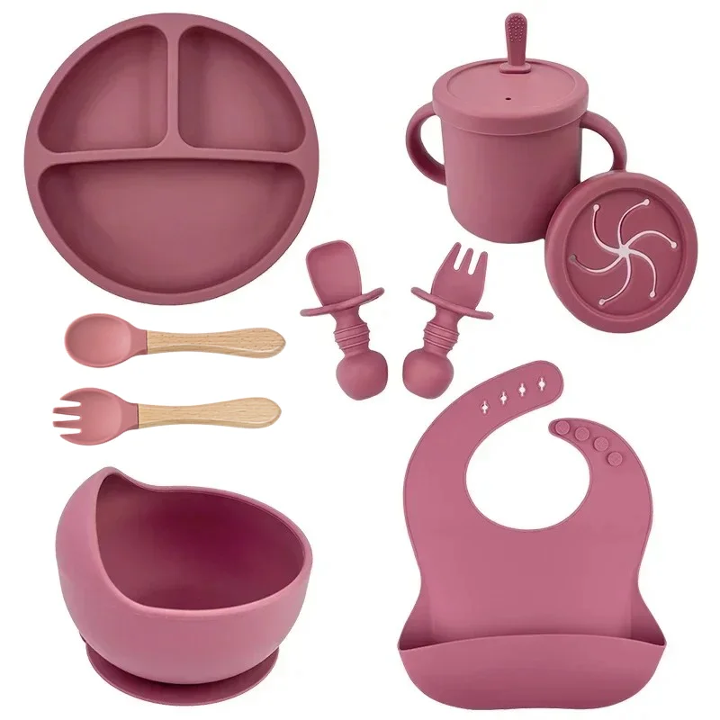 Food Grade Silicone Child Dish - Baby Food Tray ulasan dan harga