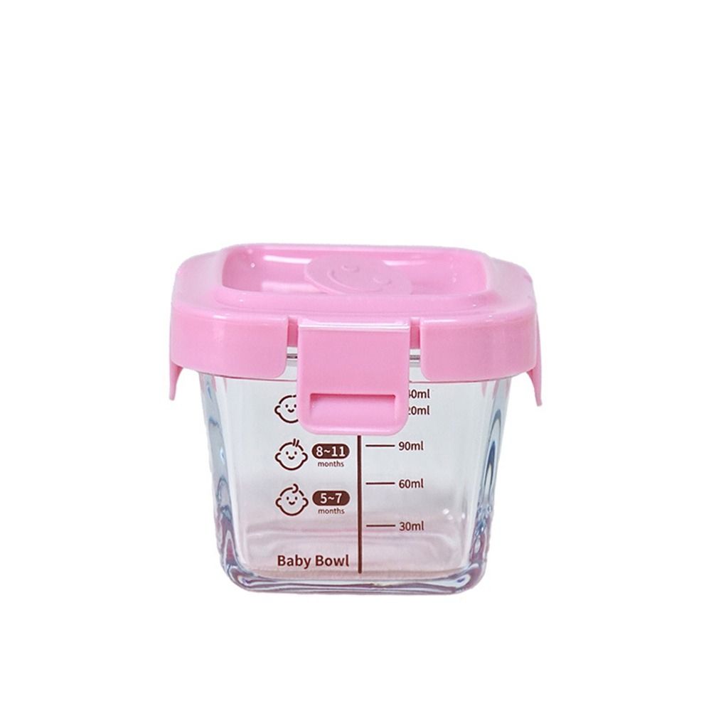 170ml Glass Food Storage Box F - Baby Food Glass Jars ulasan dan harga