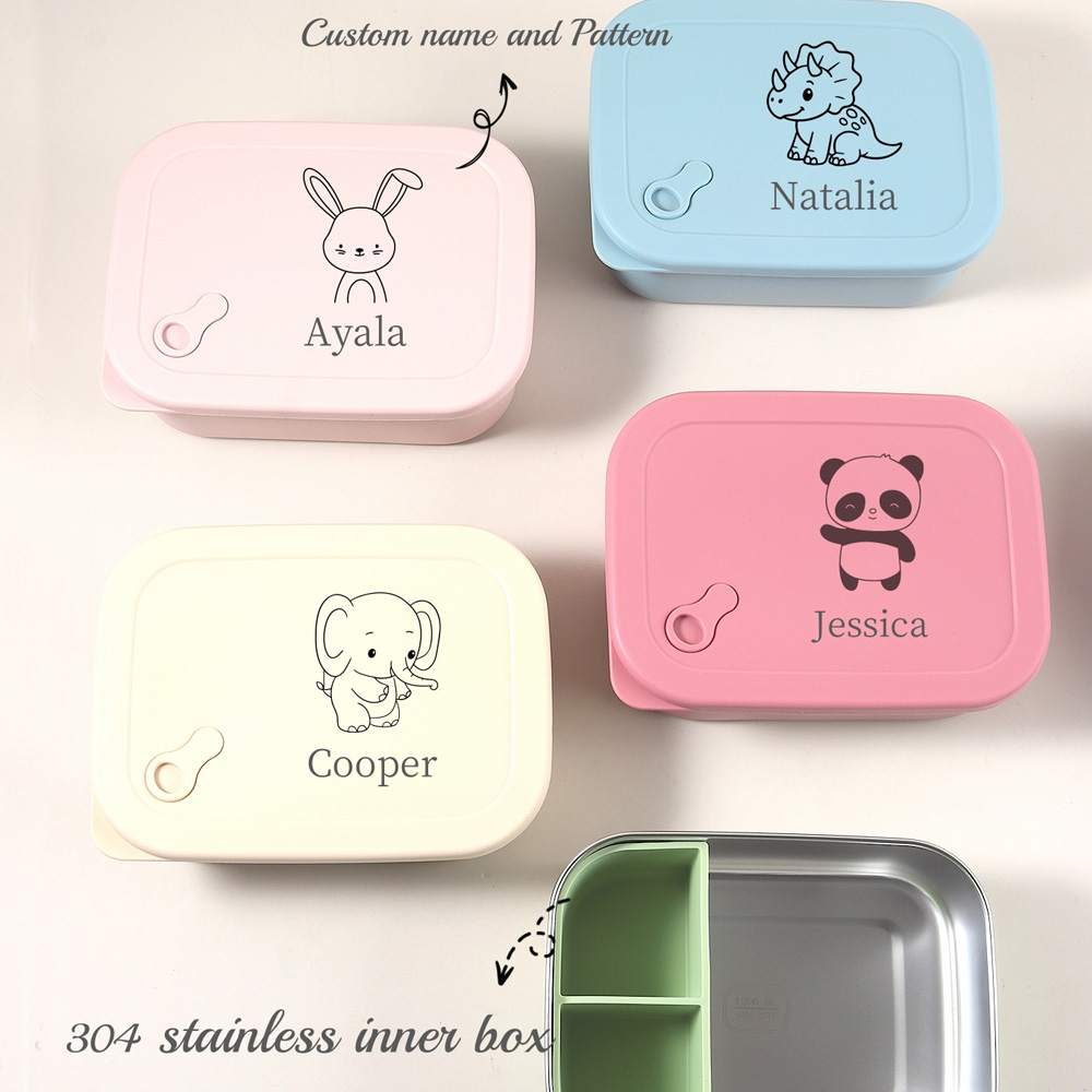 1200ml 1pc Custom Name & Patte - Baby Food Tray ulasan dan harga