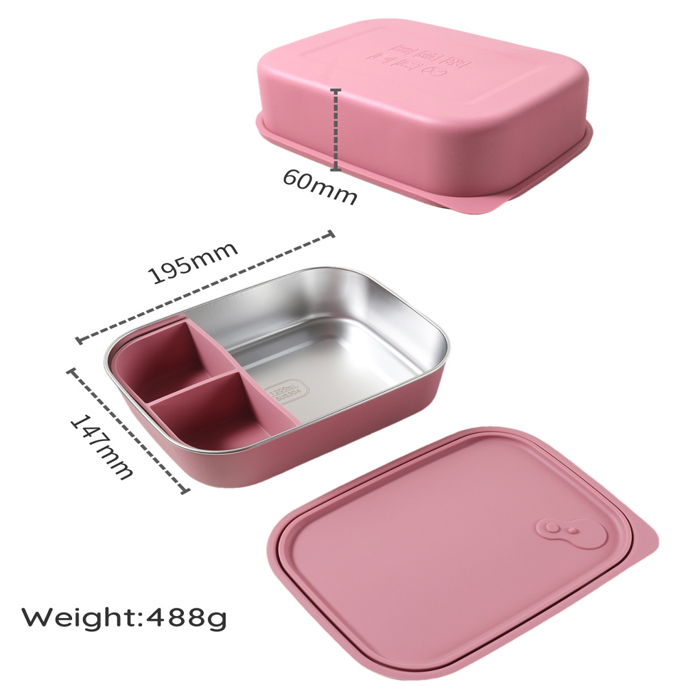 1200ml 1pc Custom Name & Patte - Baby Food Tray ulasan dan harga