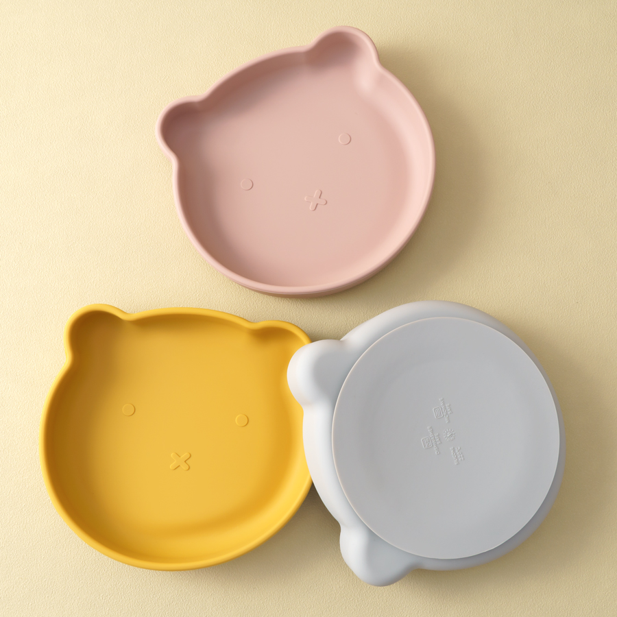 1PC Silicone Baby Dishes Sucti - Baby Food Tray ulasan dan harga