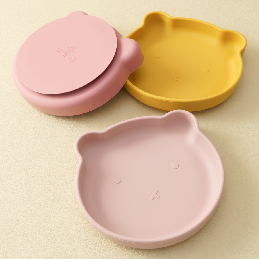 1PC Silicone Baby Dishes Sucti - Baby Food Tray ulasan dan harga