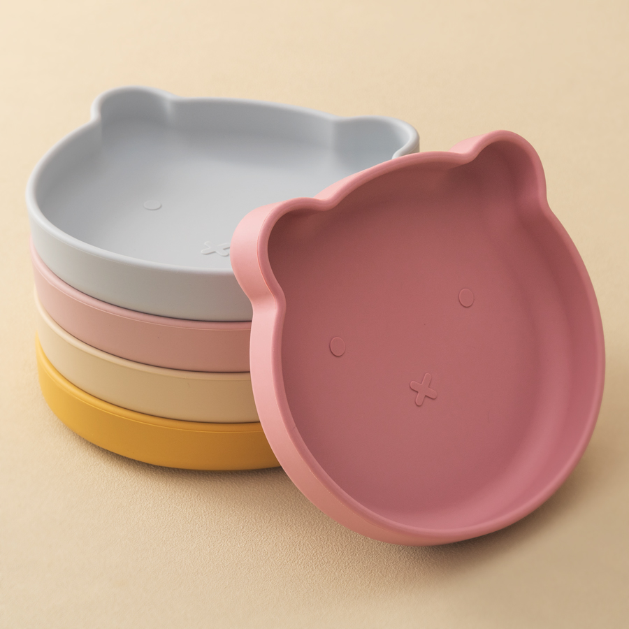 1PC Silicone Baby Dishes Sucti - Baby Food Tray ulasan dan harga