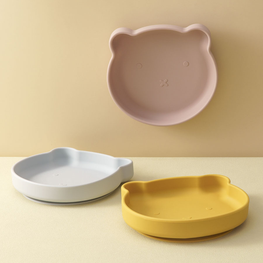 1PC Silicone Baby Dishes Sucti - Baby Food Tray ulasan dan harga