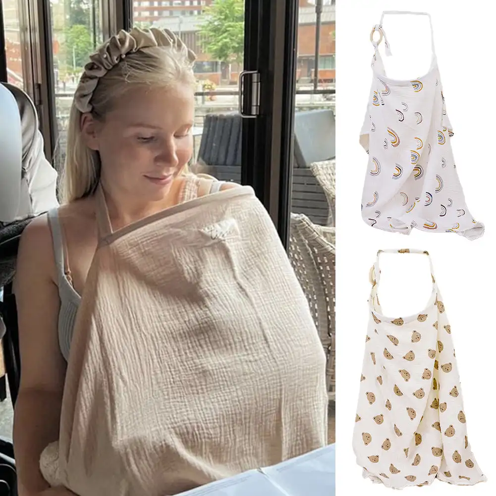 Baby Breastfeeding Cover Cotto - Baby Food Apron ulasan dan harga