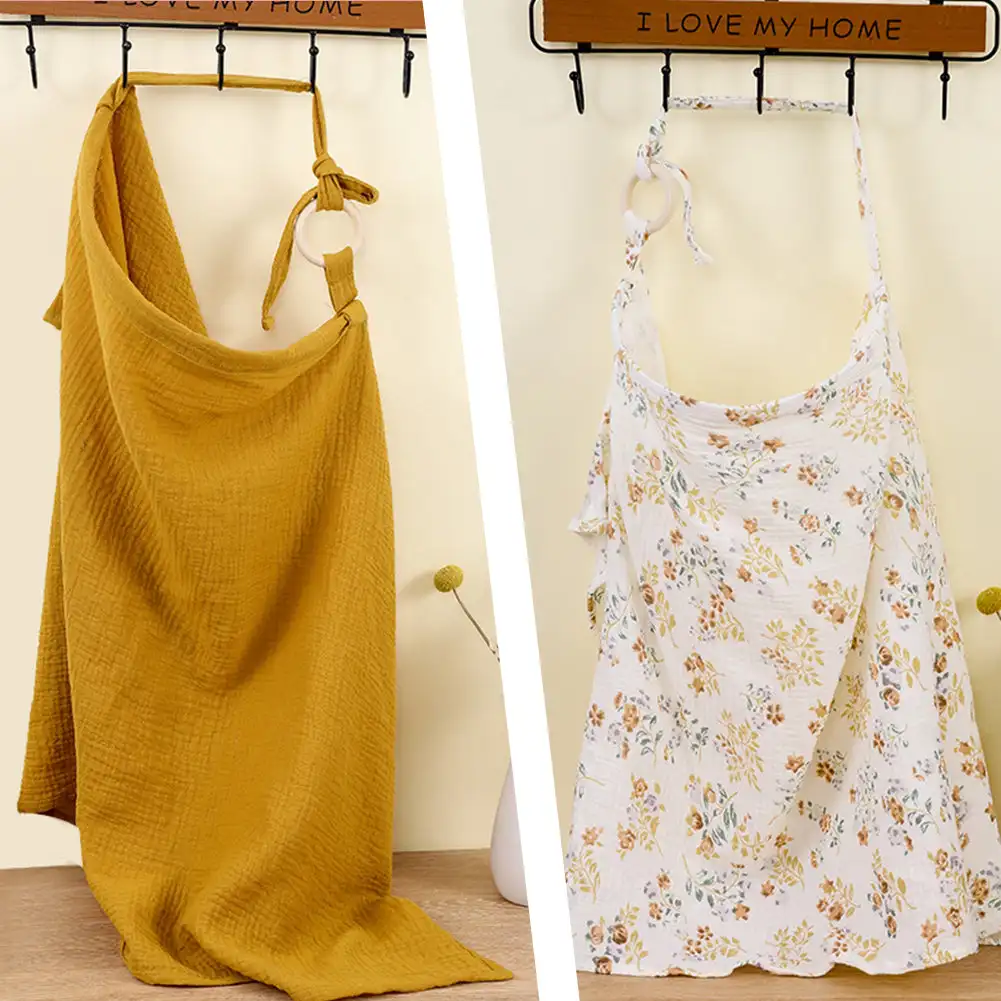 Baby Breastfeeding Cover Cotto - Baby Food Apron ulasan dan harga