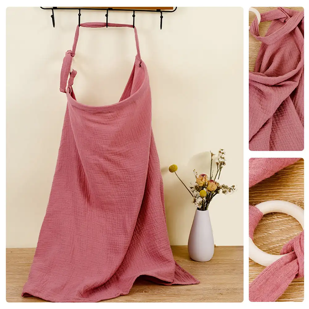 Baby Breastfeeding Cover Cotto - Baby Food Apron ulasan dan harga