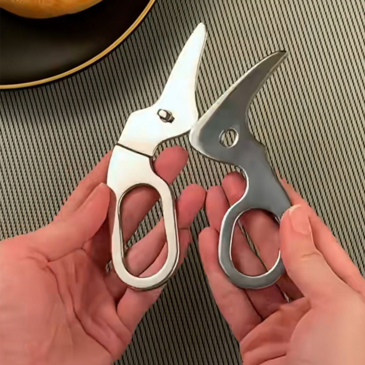 Safety Baby Food Scissors - Fo - Feeding Baby Food ulasan dan harga