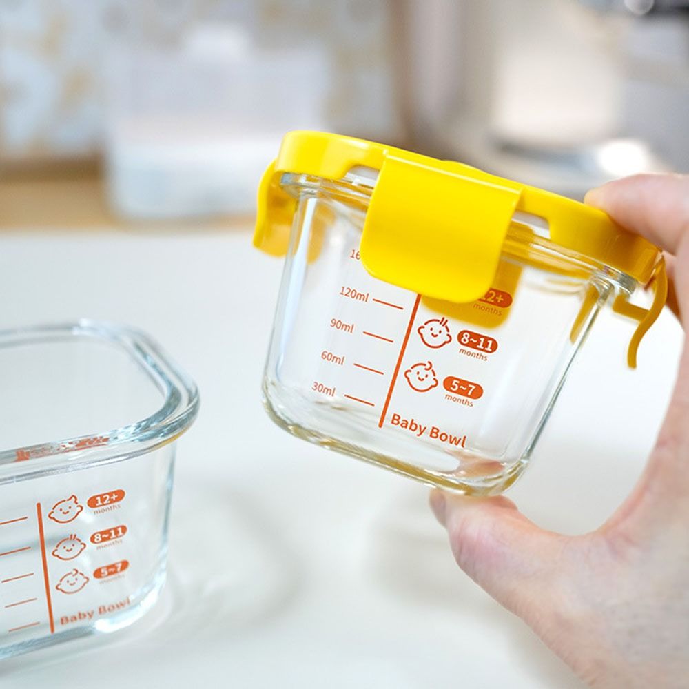 New 170ml Food Storage Box Gla - Baby Food Glass Jars ulasan dan harga