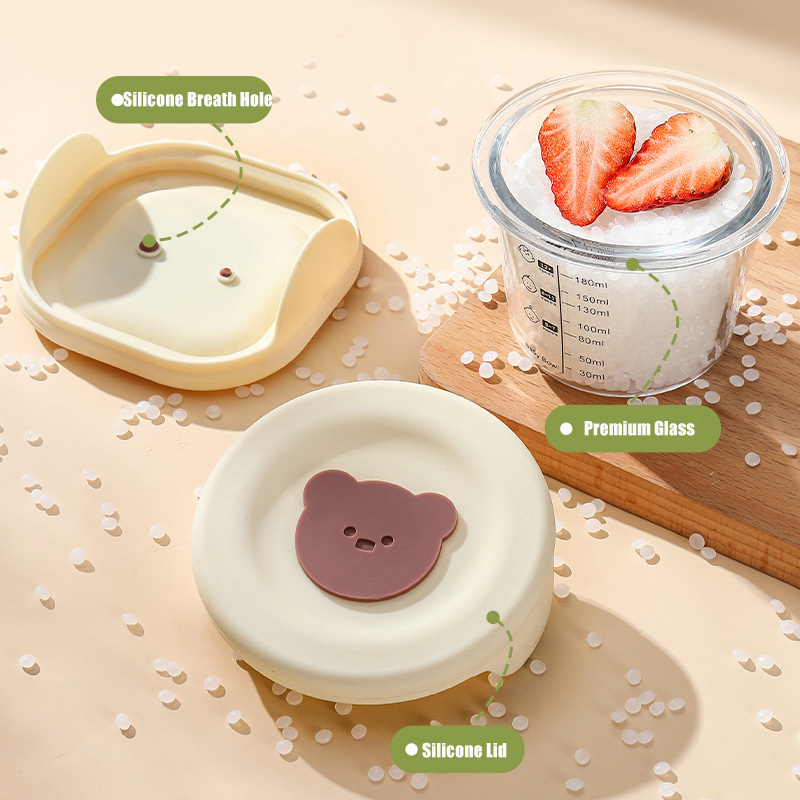 180ml Glass Baby Food Storage  - Baby Food Glass Jars ulasan dan harga