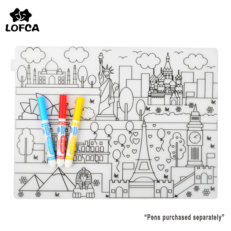 Silicone Baby Placemat 1pc Bab - Baby Food Tray ulasan dan harga