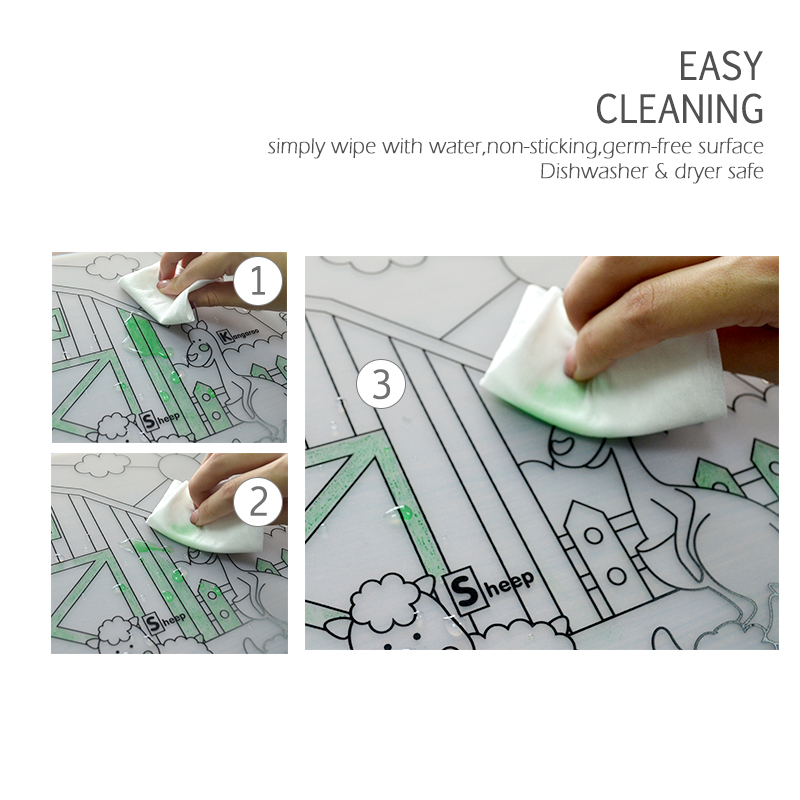Silicone Baby Placemat 1pc Bab - Baby Food Tray ulasan dan harga