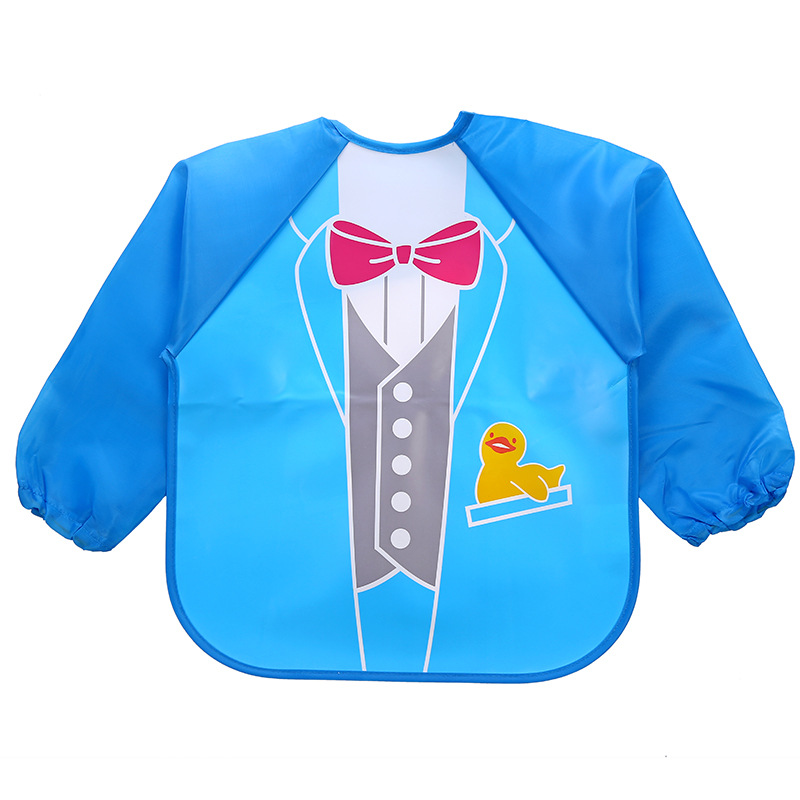 Long Sleeve Waterproof Baby Ba - Baby Food Apron ulasan dan harga