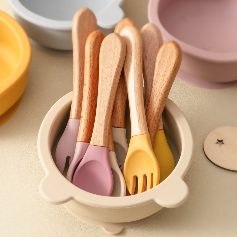 2PCS Baby Learning Spoons Uten - Baby Food Lunch ulasan dan harga