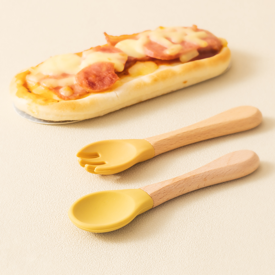 2PCS Baby Learning Spoons Uten - Baby Food Lunch ulasan dan harga