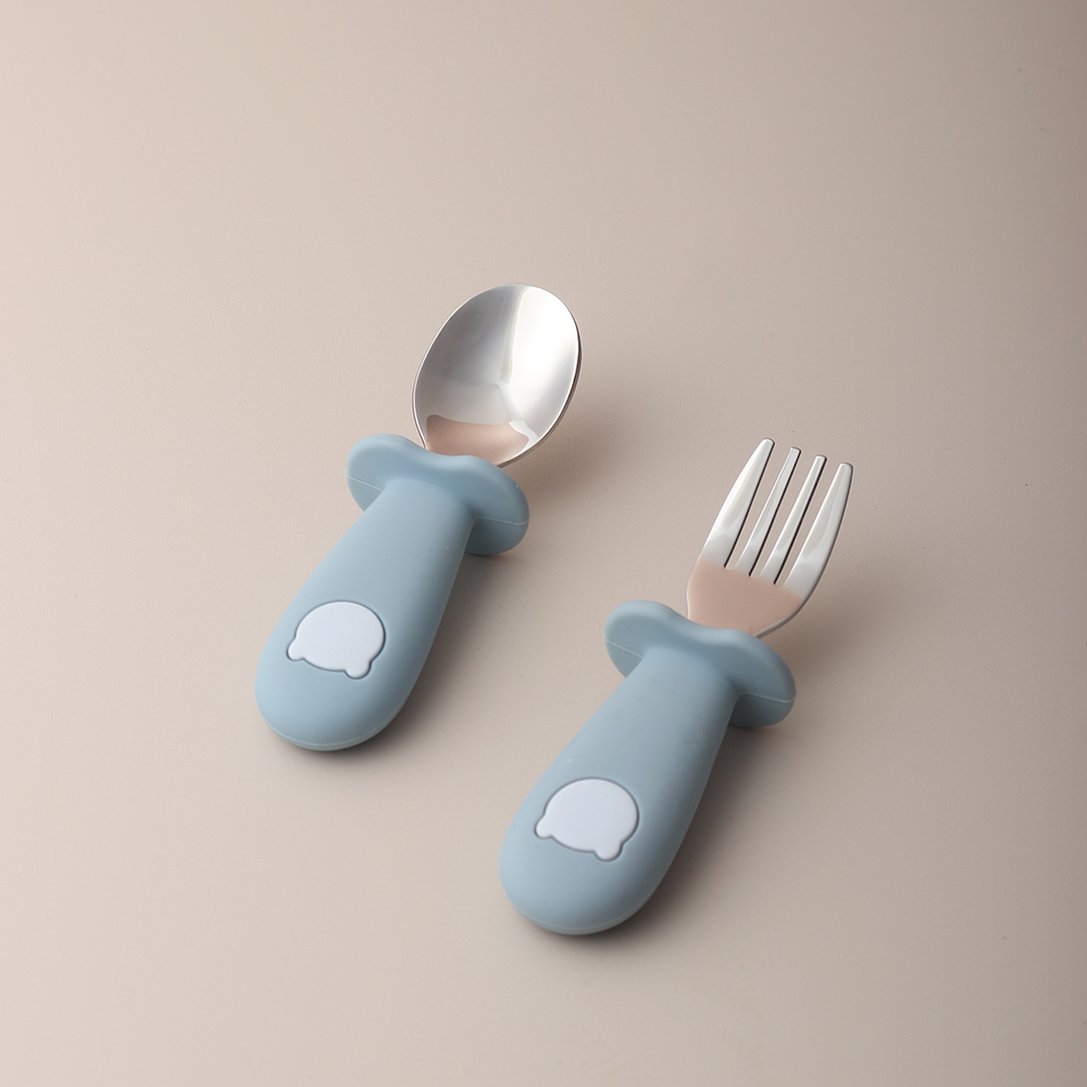 Baby Panda Shape Silicone Spoo - Baby Food Lunch ulasan dan harga