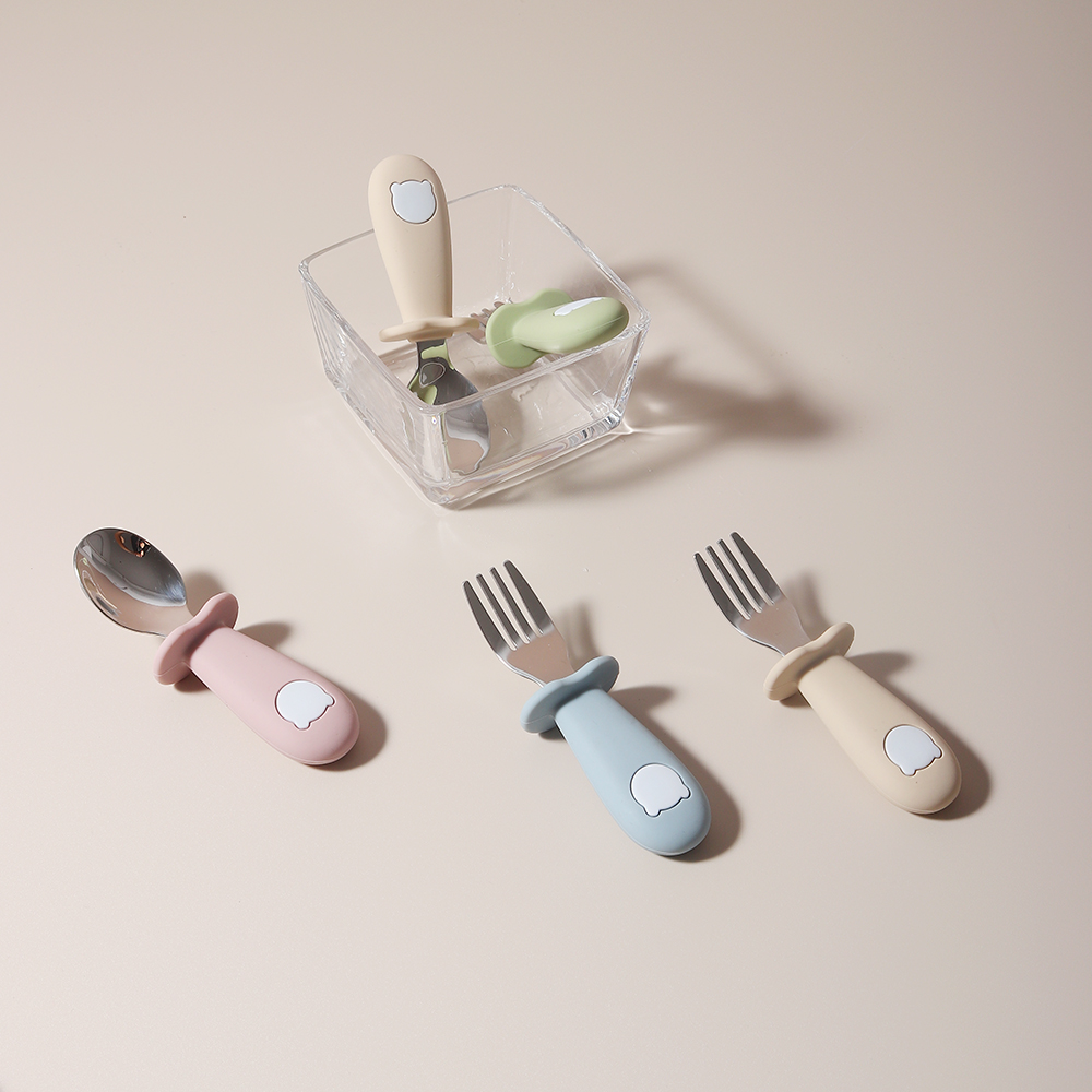 Baby Panda Shape Silicone Spoo - Baby Food Lunch ulasan dan harga