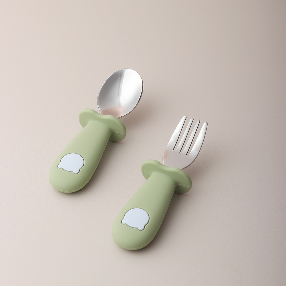Baby Panda Shape Silicone Spoo - Baby Food Lunch ulasan dan harga