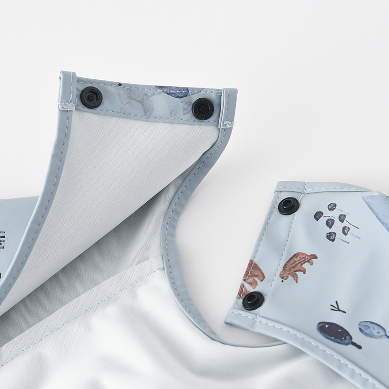 Newborn Baby Bibs Blouse Water - Baby Food Apron ulasan dan harga